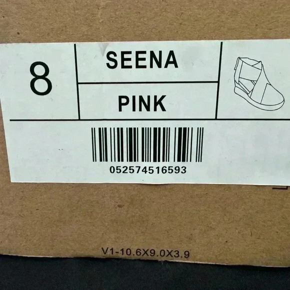 Seena Pink Shoes Size 8 - Picture 1 of 3